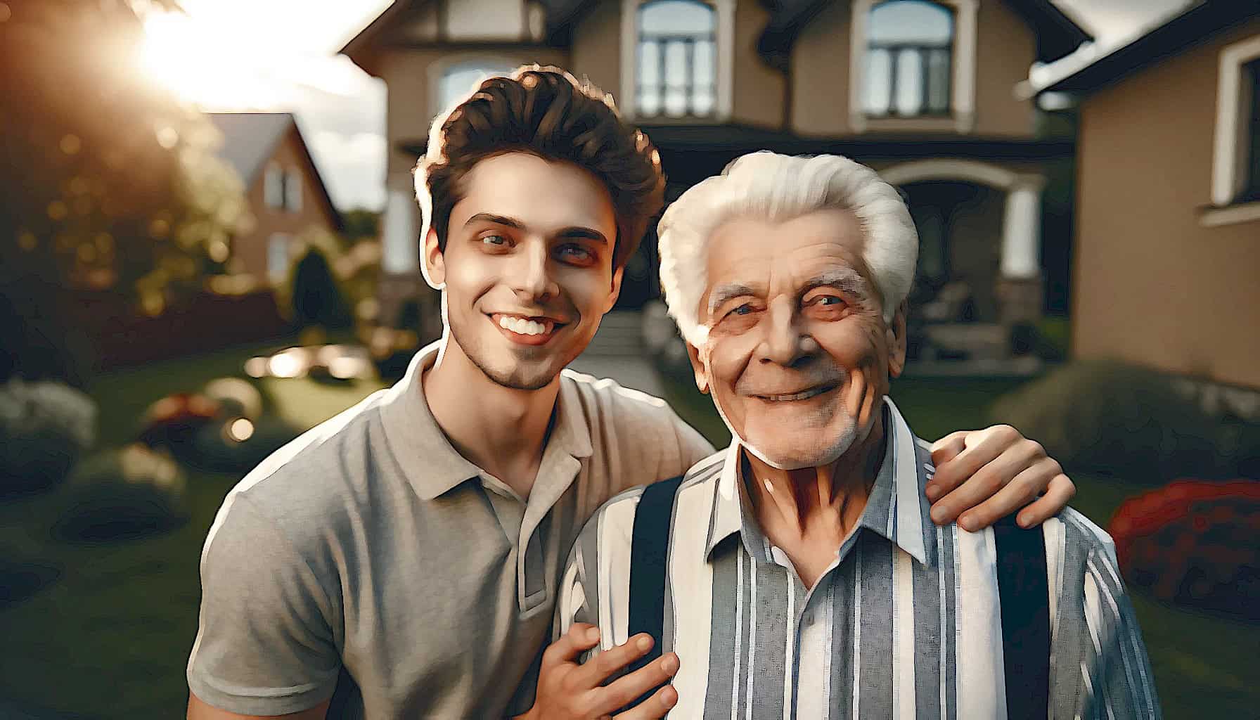 OPM Explained (Real Estate Investing Using Other People's Money) - happy grandpa and grandson