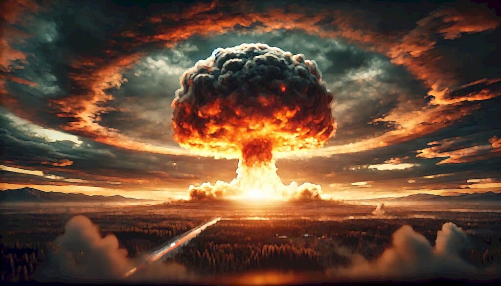 Horrific Housing Bombshell Report (U.S. Leads World in Unaffordable Real Estate) - massive nuclear explosion mushroom cloud