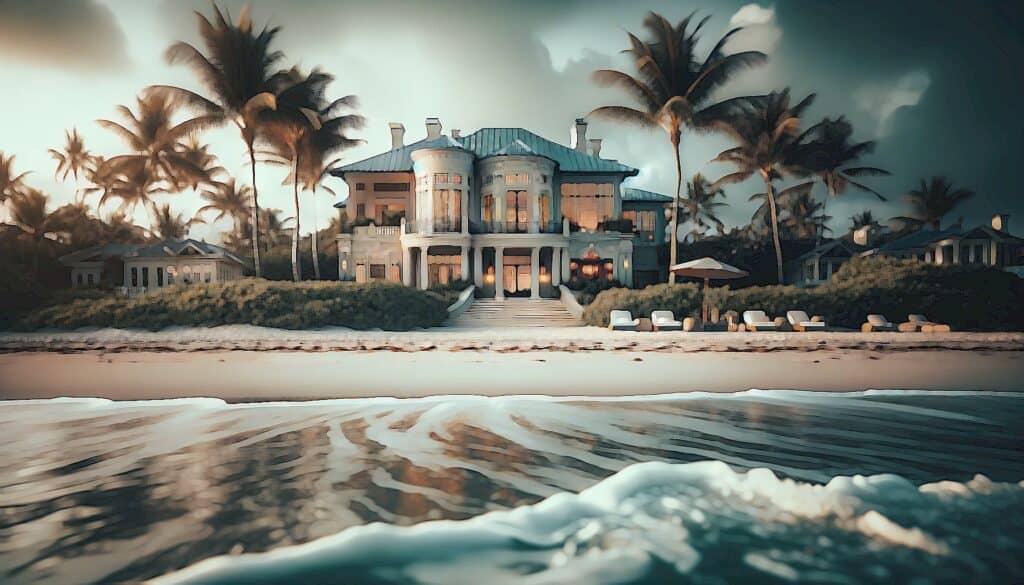 Sunshine and Profits (Top Summer Real Estate Markets to Invest in 2024) - beachfront mansion