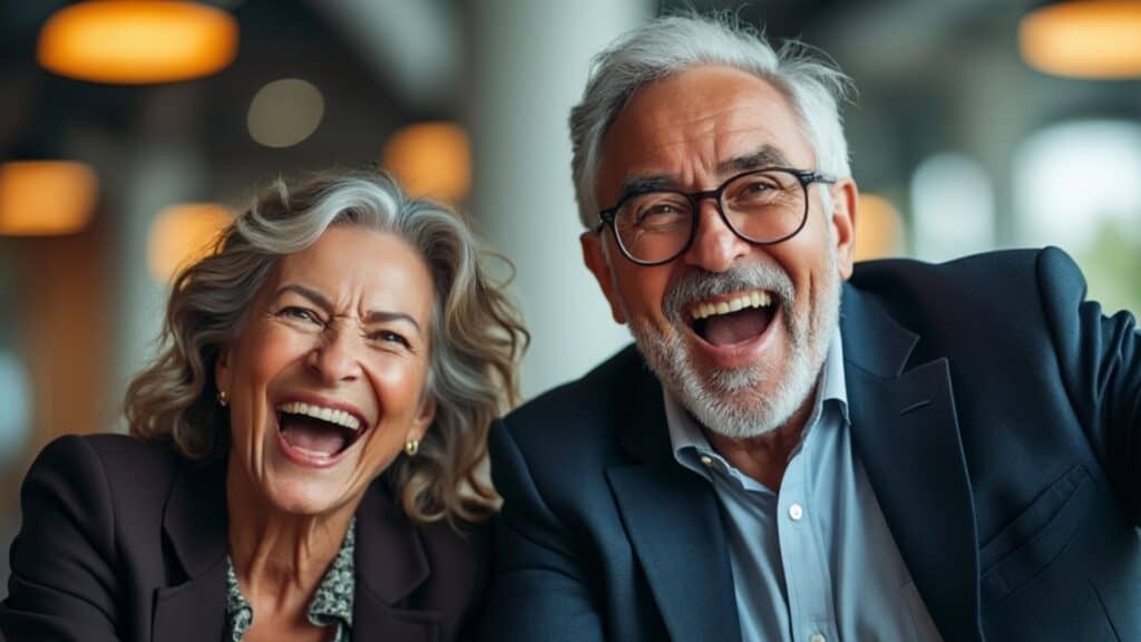 One Size Doesn’t Fit All (The P Word That Can Finally Solve Your Real Estate Investing Failures) - happy middle-aged business couple